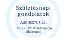 Születésnapi gondolatok (2026)